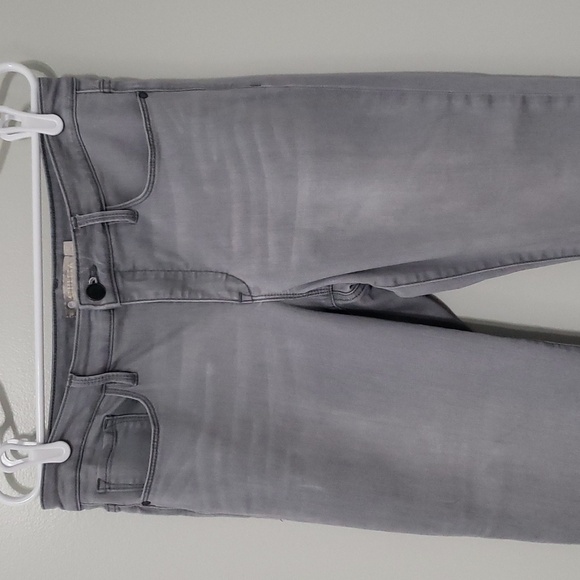 Athleta Women Sculptek Skinny Jeans 12 Gray Denim Cropped Stretchy Athleisure - Picture 2 of 15